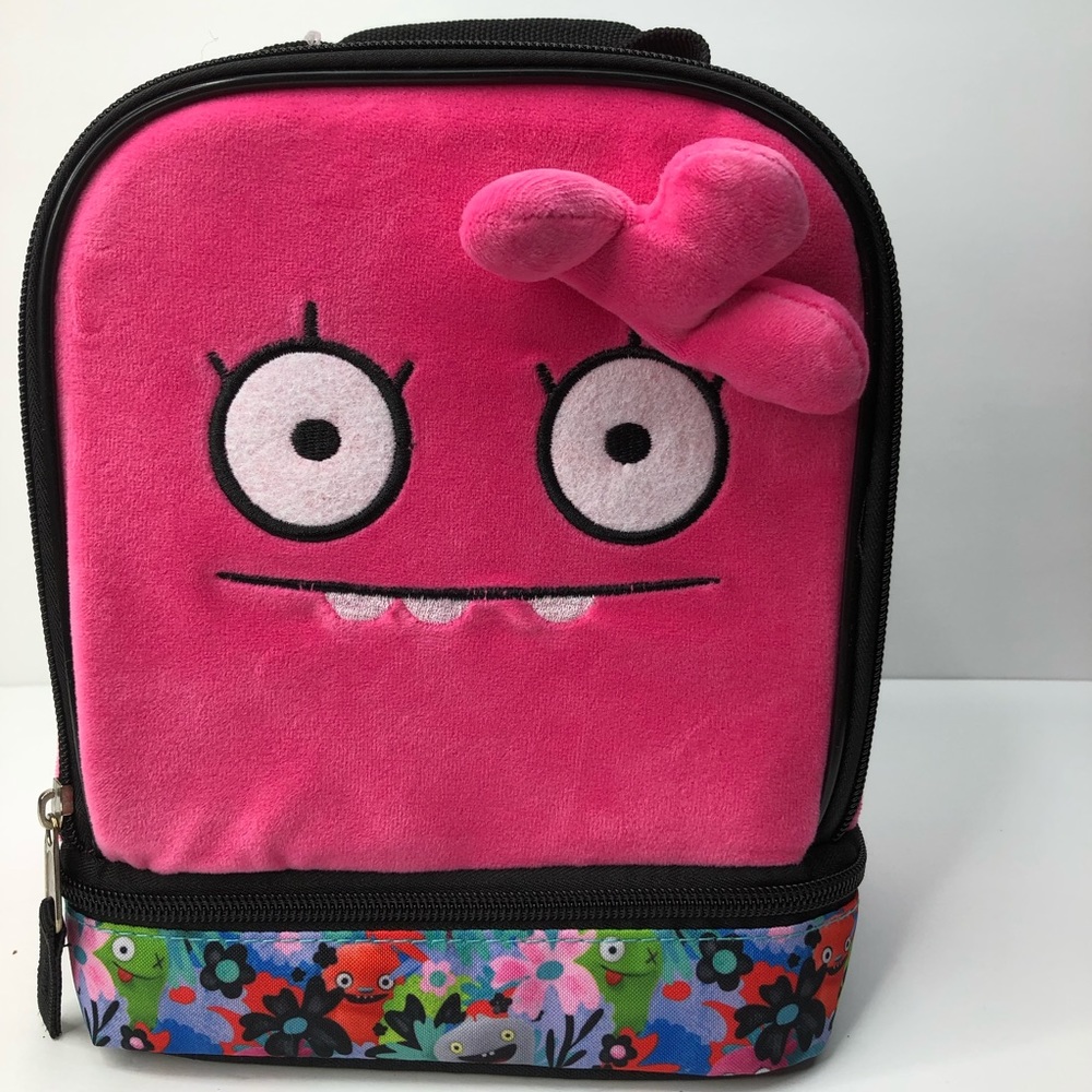 Ugly Dolls 2 Compartment Lunch Tote w/Name Plate